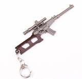 PUBG 12cm Gun Keychain